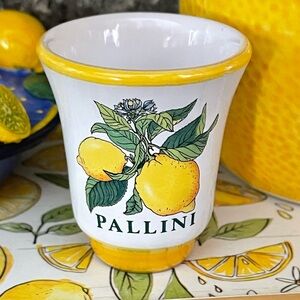 Pallini limoncello shot glass
